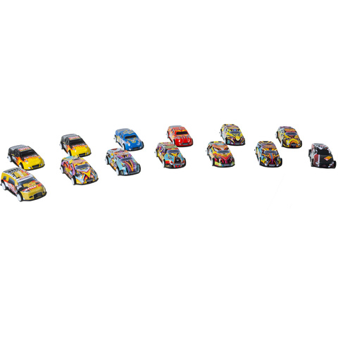 Motorisierte Autos im Koffer, 50-tlg. 26603