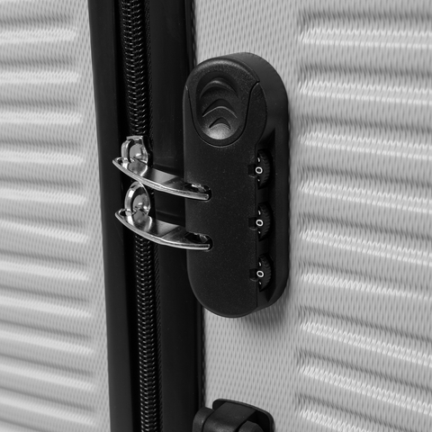 3 viename lagaminų rinkinys – pilkas Trizand 26662