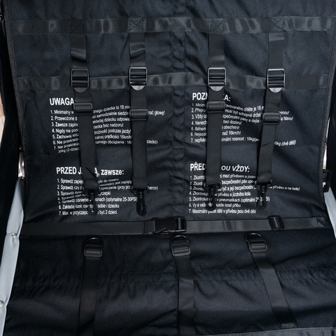 Kruzzel 25372 3in1 gefederter Fahrradanhänger