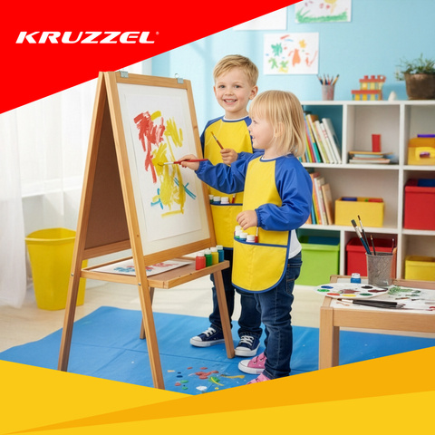 Ochranná zástěra pro děti velikost S Kruzzel