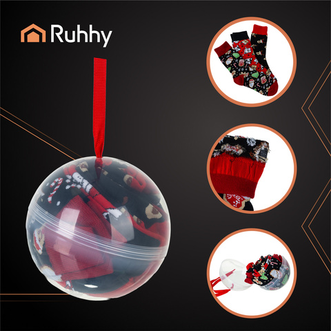 Christmas socks - 3 pcs. sizes 38-43 Ruhhy 26438