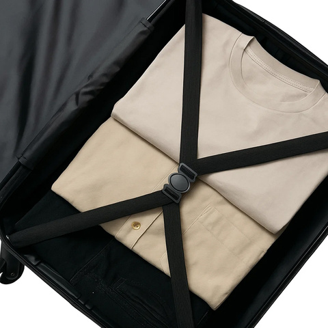 3-in-1 suitcase set - navy blue Trizand 26664