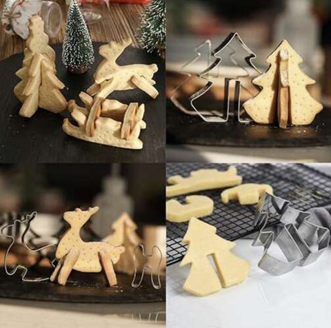 Christmas Ruhhy 22015 cookie cutter set