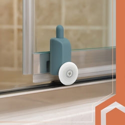 Shower cabin wheel - set of 8