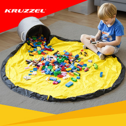 Korb für Spielzeug/Bauklötze mit Matte Kruzzel 19556