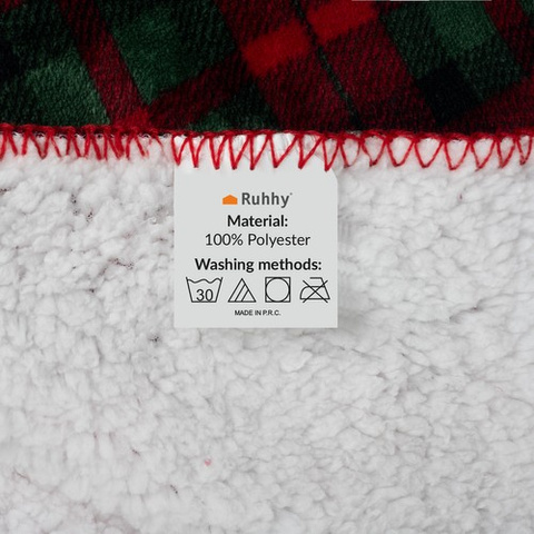 Ruhhy 24826 doppelseitige Decke 1,6x2m