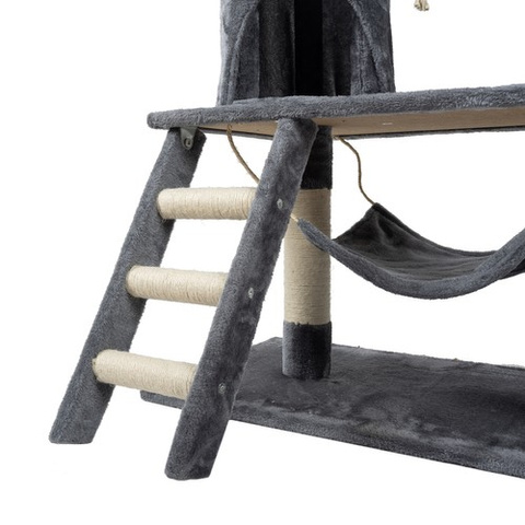 Kratzbaum 141cm grau Purlov 21713