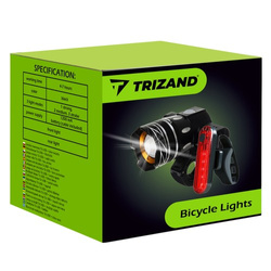 T6 USB Bike Light + Rear Light 23681