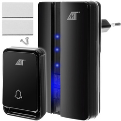 Kabellose Türklingel schwarz Malatec 23371