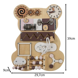 Manipulationstafel - Kruzzel 22584 Teddybär