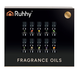 Huiles parfumées - lot de 10 pièces 15 ml Ruhhy 21938