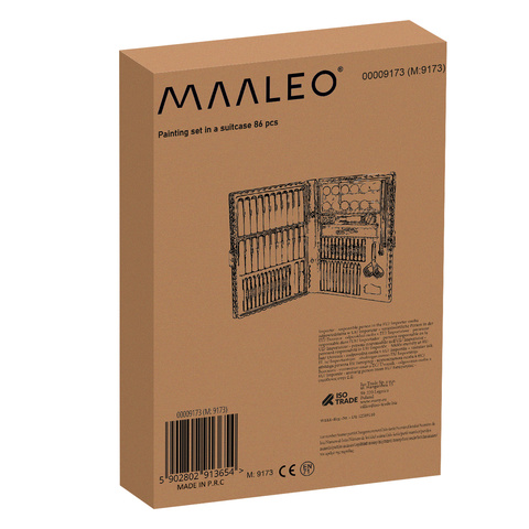 Malset im Koffer 86-tlg