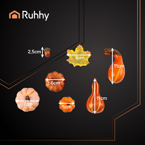 Autumn decoration - 50 pcs. Ruhhy 26571