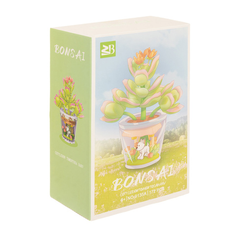 Konstrukcijos kaladėlės - gėlės 172 vnt. 26459