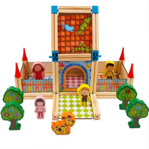 Bausteine - Haus 268 Teile Kruzzel 26452