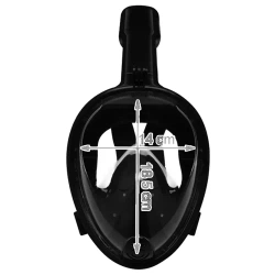 Maska do snorkowania pełnotwarzowa  L/XL cz. 23462