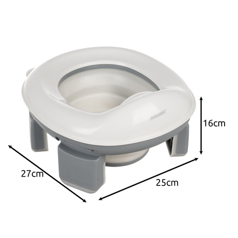 Pot de toilette portable/de voyage Kruzzel 25510