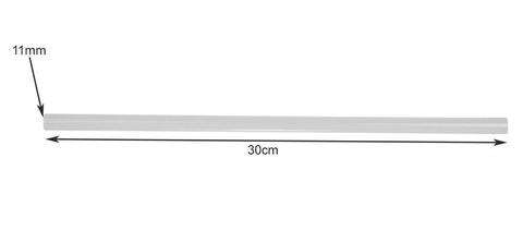 Karšto lydymo klijų pistoletas - 1 kg / 11 mm x 300 mm 