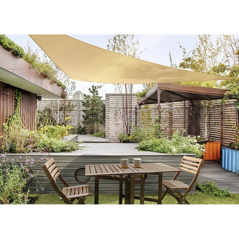 Sunshade sail 3x3x3 beige Gardlov 23146