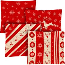 Taie d'oreiller décorative 45x45cm - lot de 4 Ruhhy