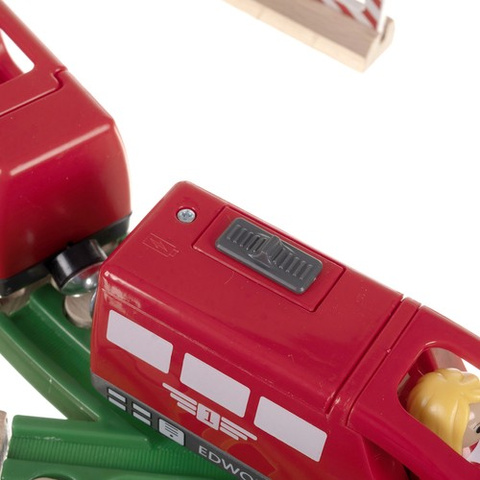 Wooden train track Kruzzel 22495