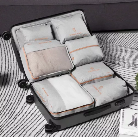 Organisateur de voyage pour valise - 7 pcs Trizand 23111