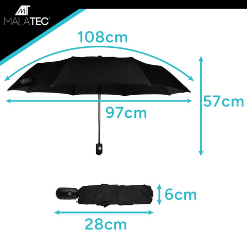 Faltbarer Regenschirm 110 cm