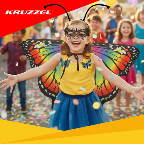 Kostým motýla 3dílný Kruzzel 26765
