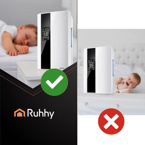 Déshumidificateur d'air et absorbeur d'humidité Ruhhy 26627