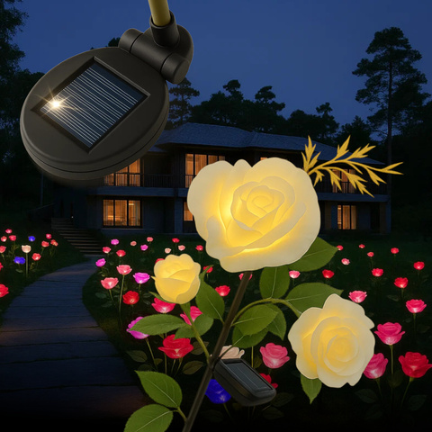 Solar lamp rose Gardlov 25282