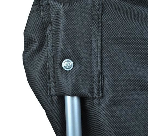 Black and gray fishing chair