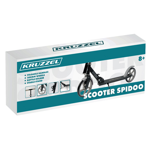 Trottinette Spidoo grise Kruzzel 25629