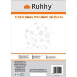 Ruhhy Christmas Window Stickers 22359