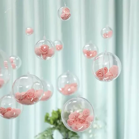Transparent baubles - set of 12 Ruhhy 20508