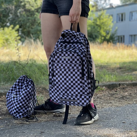 Sac à dos 22L - damier Kruzzel 24530