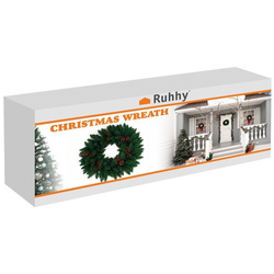 Christmas Wreath for Door Decorative Ornament Ornament 60cm Dense XXL