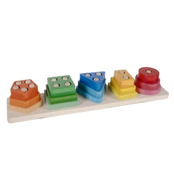 Wooden puzzle sorter Kruzzel 22492