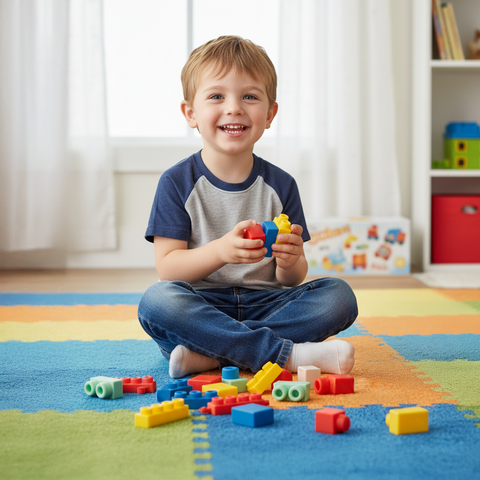 Gumové bloky - senzorické 30 kusů 26576