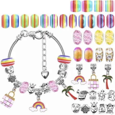 Perlen zur Herstellung von Armbändern Kruzzel 20342