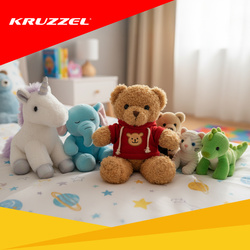 Ours en peluche 30 cm Kruzzel 26760