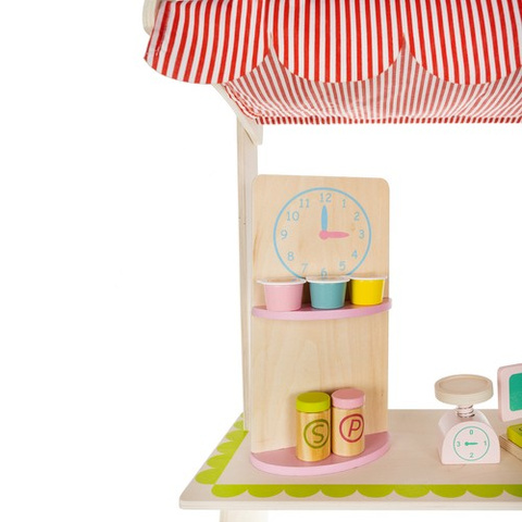 Wooden stall with accessories Kruzzel 24888