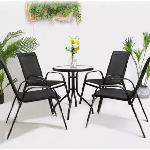 Ensemble de chaises de jardin - 4 pcs. Gardlov 23460