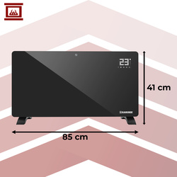 Zelva Kaminer 26572 Glas-Elektroheizung
