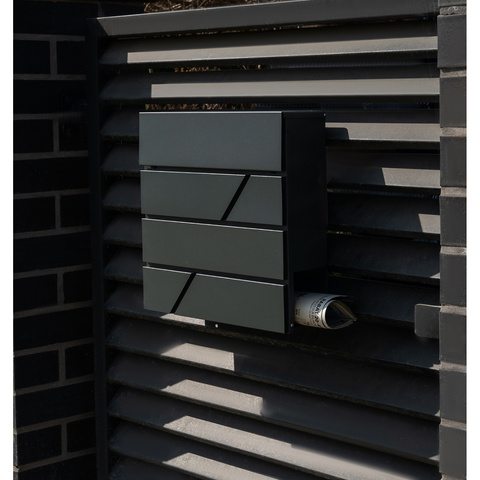 Briefkasten S6238 - anthrazit