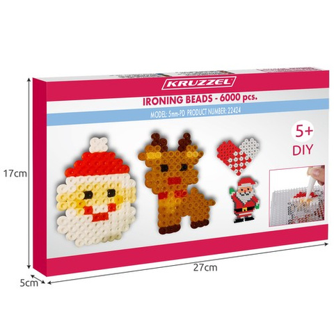 Ironing beads - 6000pcs Kruzzel 22424