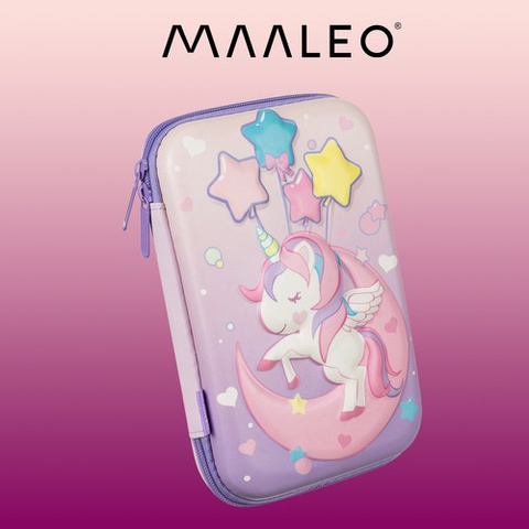 Folding pencil case - unicorn Maaleo 24510