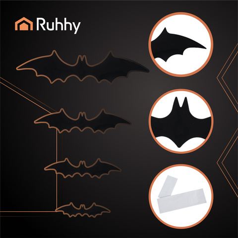 Bat - 3D stickers - 56 pcs. Ruhhy 26026