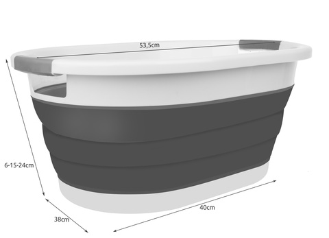 Bowl - foldable laundry basket