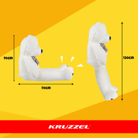 Meškiukas 140 cm Kruzzel 26091