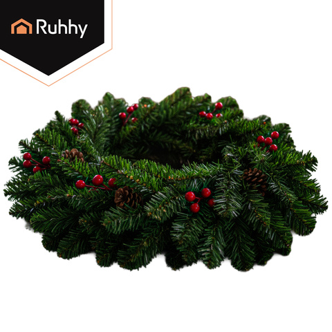 Guirlande de sapin de Noël 1m Ruhhy 22327